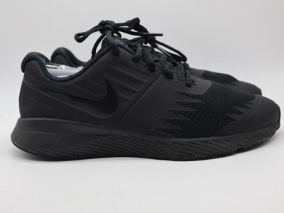 Nike Star Runner (GS) 907254-005 Black/Black Big Kids Size 6.5Y Authentic