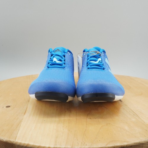 Adidas The Road Cycling Mens Size 10.5 Shoes Blue Rush 3-Bolt Lace Up Athletic - Picture 2 of 8