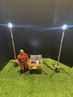 1/6 Scale Custom Gi Joe Adventure Team Themed Outdoor Spotlight & Generator Set