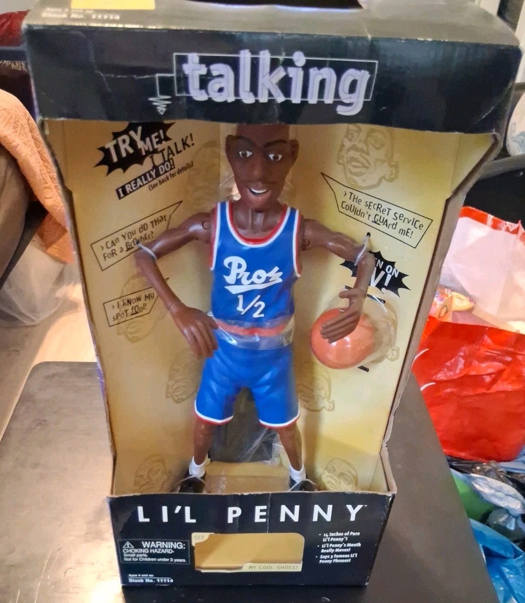 Vintage Nike 1997 Talking Lil Little Penny Hardaway Action Figure