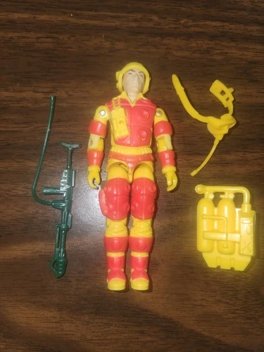 Vintage Hasbro ARAH GiJoe Cobra 84 Blowtorch Flamethrower Complete Tight Joints