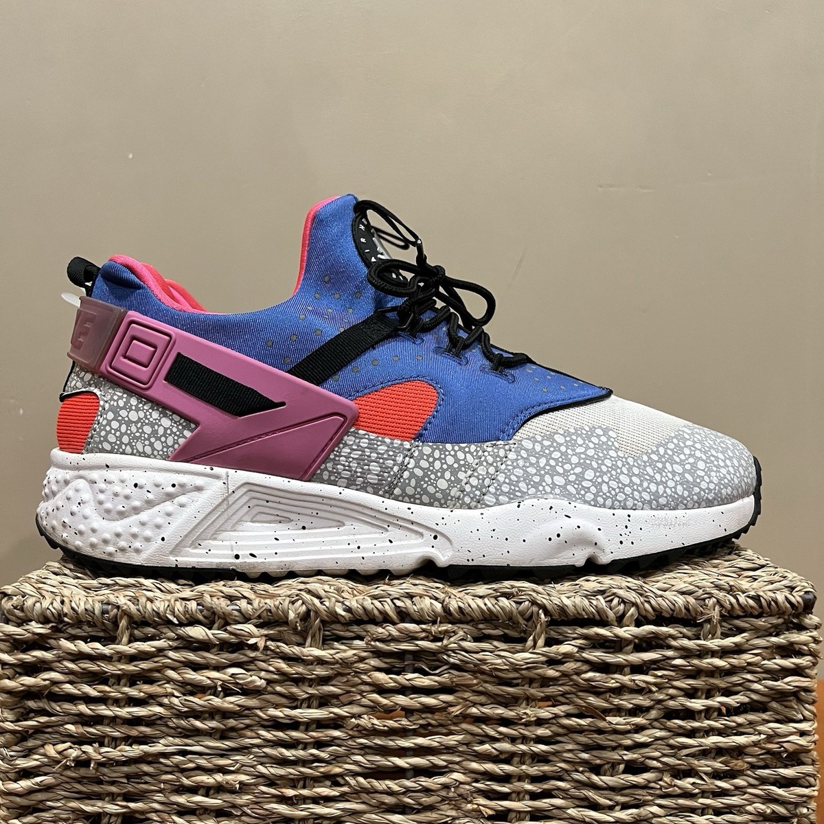 Nike Air Huarache Blue Pink Nike Air Huarache Run Black Laser Pink