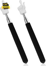 2Pcs Telescopic Teachers Pointer, Extendable Hand Pointer Finger Pointer Stick,