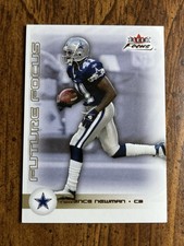 Terence Newman • 2003 Fleer Future Focus Anniversary Gold /50 #126 Rookie RC 🏈