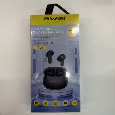 Bluetooth Wireless Earbuds,  Deep Bass, Mic for Sports,  2 colors