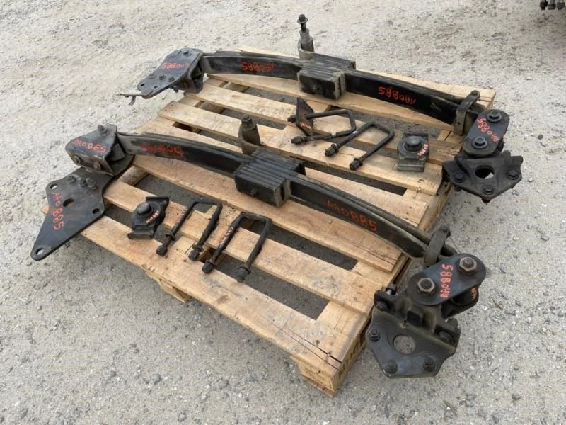 Par de resortes de hoja delanteros Hino 165 2010 usados 6250 lb PBV enviados  Foto 2 de 4