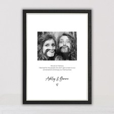 Custom Best Friend Photo Print - Funny Gift for Her, Collage Photo Frame Gift