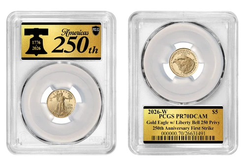 2026 W Gold Eagle One-Tenth Ounce PCGS PR70DCAM FirstStrike W/OGP #948