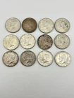 1964 D Kennedy Half Dollar 90% Silver Lot Of 12
