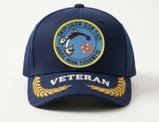 Customized Embroidered Hat Uss Skipjack Ssn-585 1959-1990, Veteran Cap, Gift