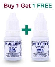 Gouttes auriculaires en molène SBL - 10 ml | Soulagement des maux d'oreilles, élimination de la cire et obstruction de l'oreille