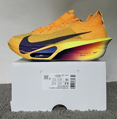 Size 8.5M- Nike Alphafly Next% 3 Laser Orange Indigo Burst Citron FD8311-800
