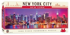 MasterPieces Cityscape Panoramics 1000 Puzzles Collection - New York Panoramic