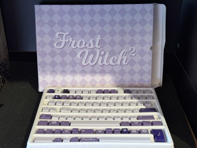 GMK Frost Witch 2 Keycaps Base + Neuheiten + Artisan Re:Zero Anime Emilia