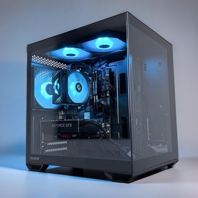 DarkLite Gaming PC | Intel Core i7 4770, NVIDIA GTX 1660, 16GB RAM, 512GB SSD