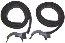 1983-1992 Ford Ranger Bronco Ii Door Window Channels No Vent Windows Pair