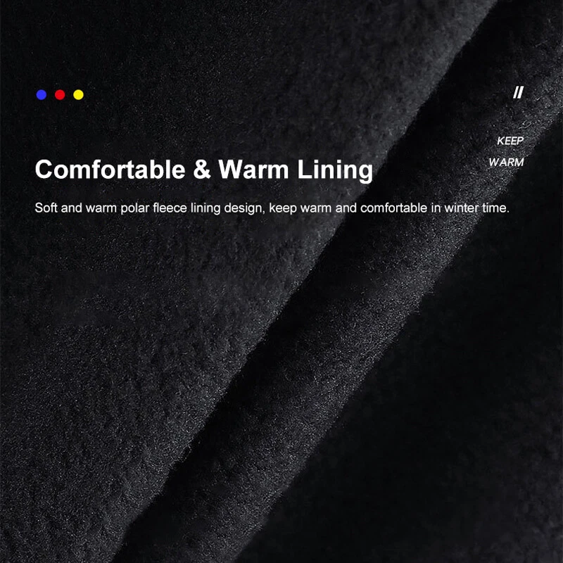 Guantes térmicos de ciclismo de invierno para hombres y mujeres con pantalla táctil para bicicleta guantes deportivos Foto 4 de 4