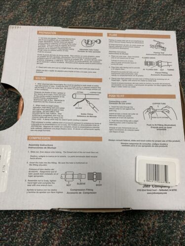 JMF COMPANY 3/8 Dia. x 20 ft. L Copper Type Utility Tubing - Picture 3 of 3