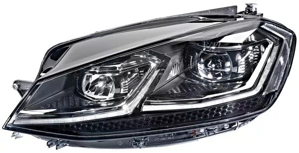 HELLA Headlight Left Fits VW Golf Alltrack Mk7 5G1941113 1ZX013924 