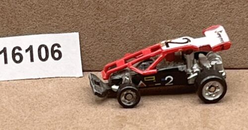 1987 Micro Machines #2 Dune Buggy Red White Jumpman Race Car Galoob Vintage - Picture 1 of 3