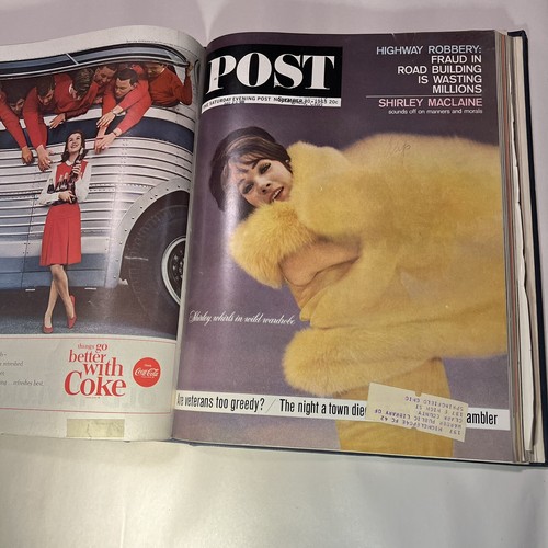 Saturday Evening Post Bound Magazine Book Vol 236 October November December 1963 - Picture 14 of 23