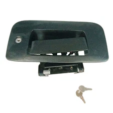 Tailgate Handle w/ Lock Black Kit for Chevy Silverado 2500 GMC Sierra 2500 6.0L