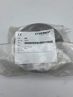 Etherma Aluminiumklebeband WAK 50mm breit 50m Rolle Profi Unterboden Heizmatte