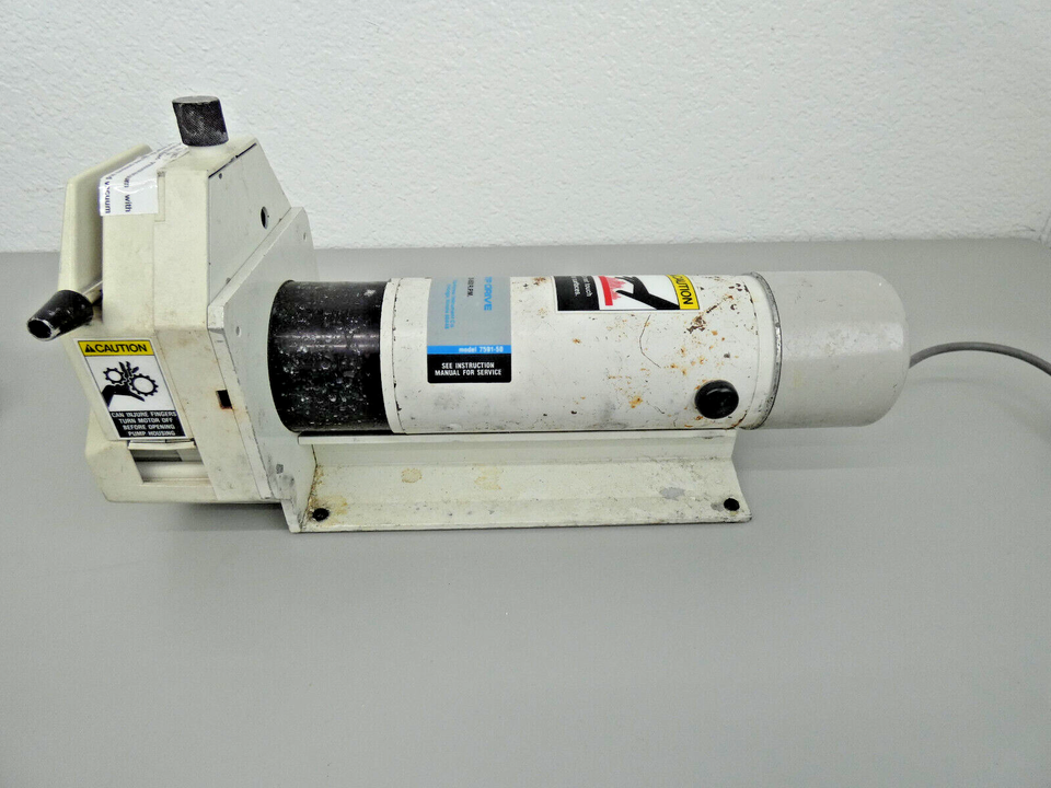 Cole Parmer Master Flex 7591 50 Pump Drive Pump Head 7529 10 Controller cole-parmer-master-flex-7591-50-pump-drive-pump-head-7529-10-controller
