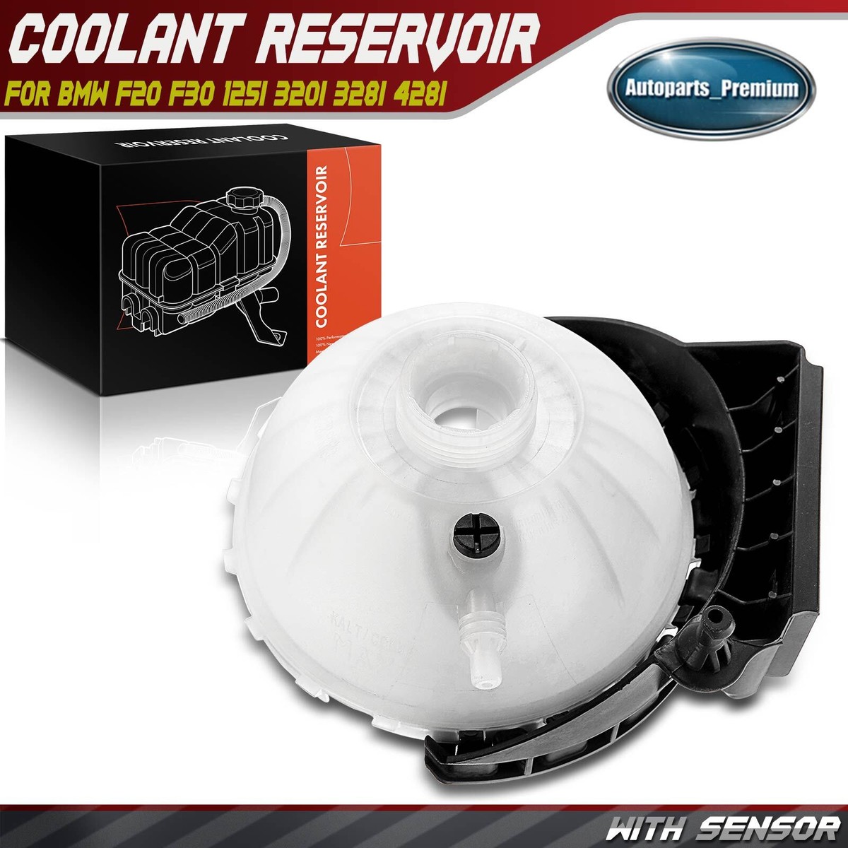 Coolant Expansion Tank for BMW F20 F30 320i 328i 118i 125i 1.6L