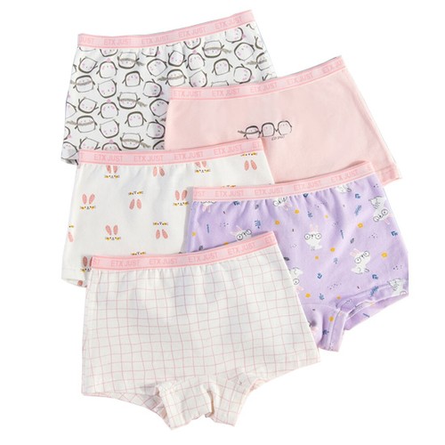 Girls Underwear Cotton Boxer Briefs Comfort Breathable Shorts Briefs For 2-16 YR - Picture 35 of 151