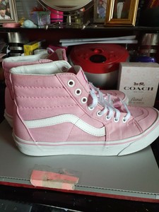 girls vans size 8
