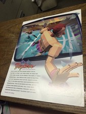 Sega VIRTUA FIGHTER Arcade Video Game flyer- original image