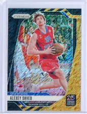 2024-25 Panini Prizm Euroleague ALEXEY SHVED Black Gold Shimmer FOTL 1/8