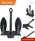 Heavy-Duty 20 lb Navy Anchor with Vinyl Coating - Ideal for Fresh and Salt Water
