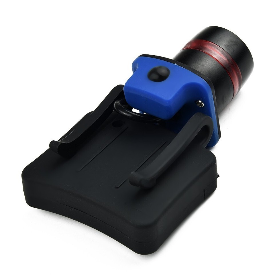 LED Clipon Cap Hat Head Light Headlamp Flashlight For Outdoor Fishing