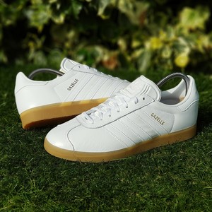 adidas white gum gazelle