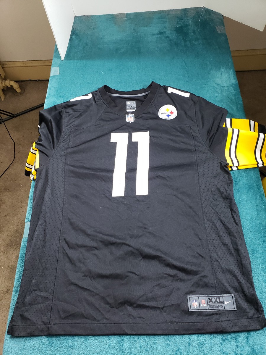 Pittsburgh Steelers Chase Claypool Jersey 2XL XXL Nike Mens Black