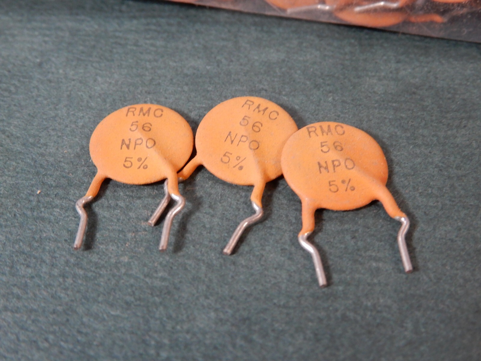 RMC Mial Ceramic Disc Capacitor Lot 4 Values Over 2 1/2 Pounds NOS #1