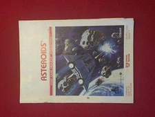Asteroids Atari Game Program Instructions Manual NICE Booklet 