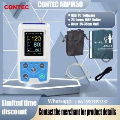 ABPM50 Arm Ambulatory Digital Blood Pressure Monitor 24hours