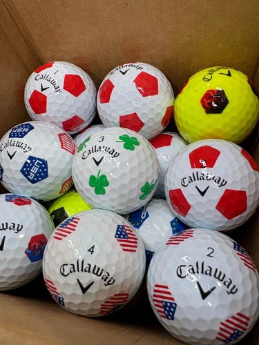 24 Callaway Truvis Mix AAAAA 5A Mint Used Golf Balls - Picture 2 of 2