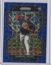 2022 Panini Prizm Gabriel Arias Blue Velocity Prizm Rookie RC #70 - Guardians