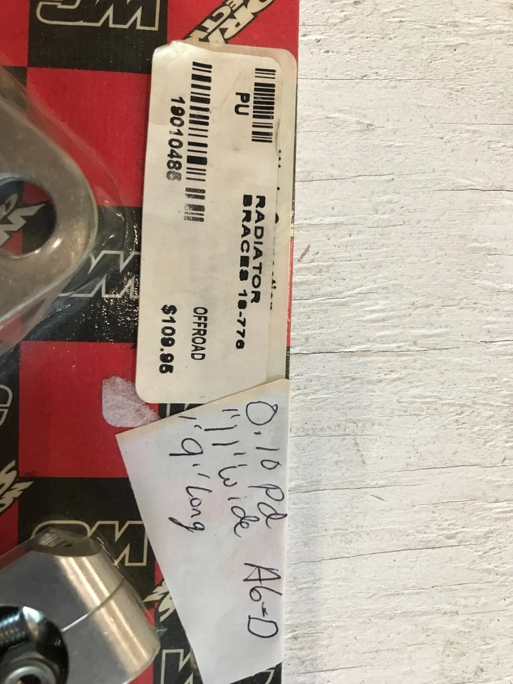 A6D Works Connection Brace Radiator 14-17 Honda CRF 250 R 1901-0485 18-776 - Image 2 of 4