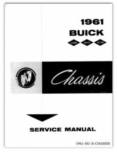 1961 Buick LeSabre Invicta Electra Chassis Service Manual - Picture 1 of 1