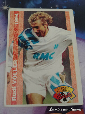 Carte Voller Panini 1994 – OM Olympique Marseille – UNFP 236 – Très Bon état