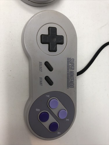 Controlador Original SNES Super Nintendo Auténtico OEM OFICIAL SNS-005 Como Está - Imagen 4 de 5
