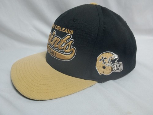 Mitchell & Ness New Orleans Saints Hat NFL Vintage Collection Snapback Cap - Picture 2 of 6