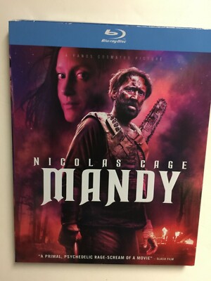 Mandy (Blu-ray, 2018) NEW w/slipcover