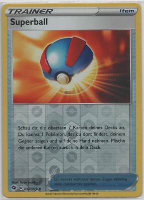 SWSH 3,5 - Weg des Champs (TCG)/Deutsch - Superball RH - 052/073  