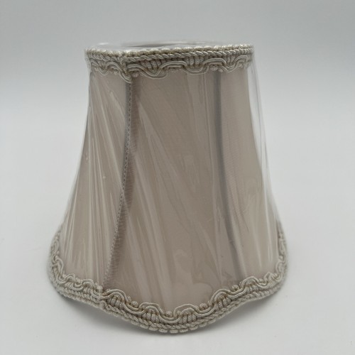 Small Cream/Ivory 5 inch Lamp Shade Silk Like Feel